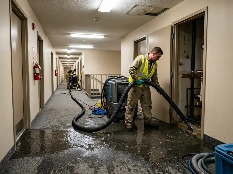 multi-unit-apartment-hallway-f-005 — frequently asked questions, Emergency Burst Pipe Water Extraction & Removal in Weimar,…